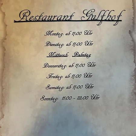 & Restaurant Gulfhof Hotel 3*