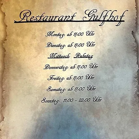 & Restaurant Gulfhof Отель 3*